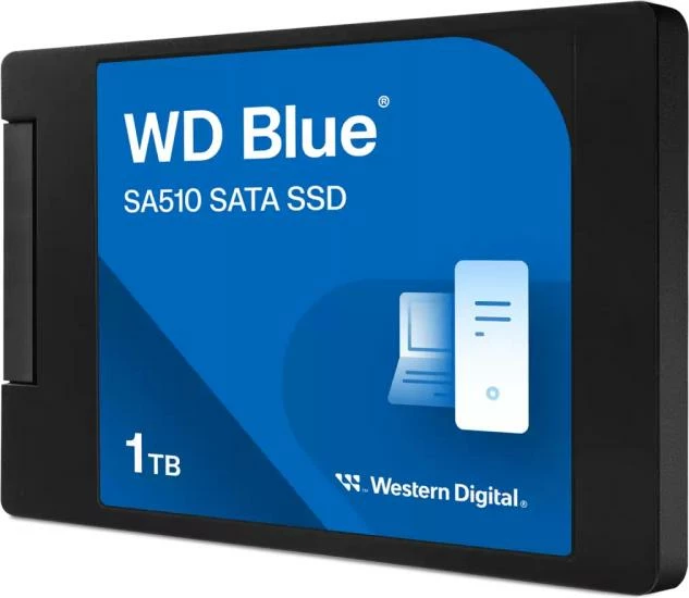 SSD i brendshëm Western Digital WD Blue SA510 WDS100T3B0A 1TB 2.5\" SATA, blu
