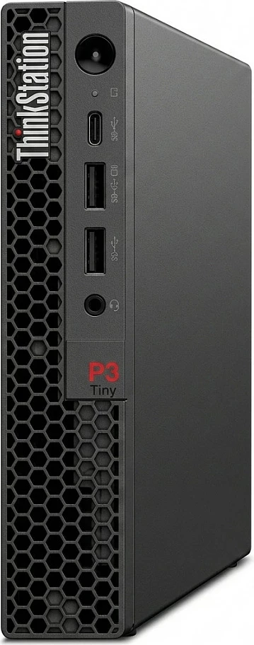 Kompjuter Lenovo ThinkStation P3 Tiny G2, CU7 265, 64GB RAM, 512GB SSD, RTX A1000, Windows 11 Pro, i zi