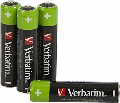 Bateri e rikarikueshme Verbatim AAA/R03 950mAh 1.2V, 4 copë