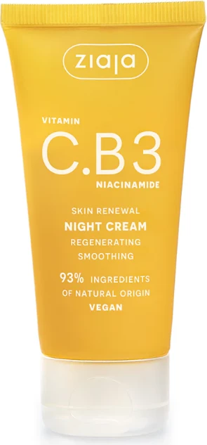 Kremë nate me Vitamin C dhe B3 Niacinamide  Ziaja, 50 ml