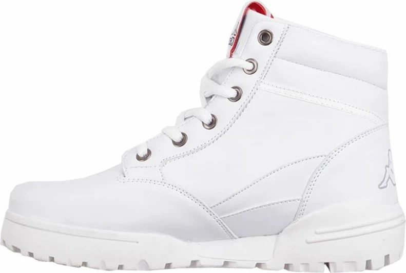 Këpucë Kappa Bonfire LF U, për meshkuj dhe femra, të bardha