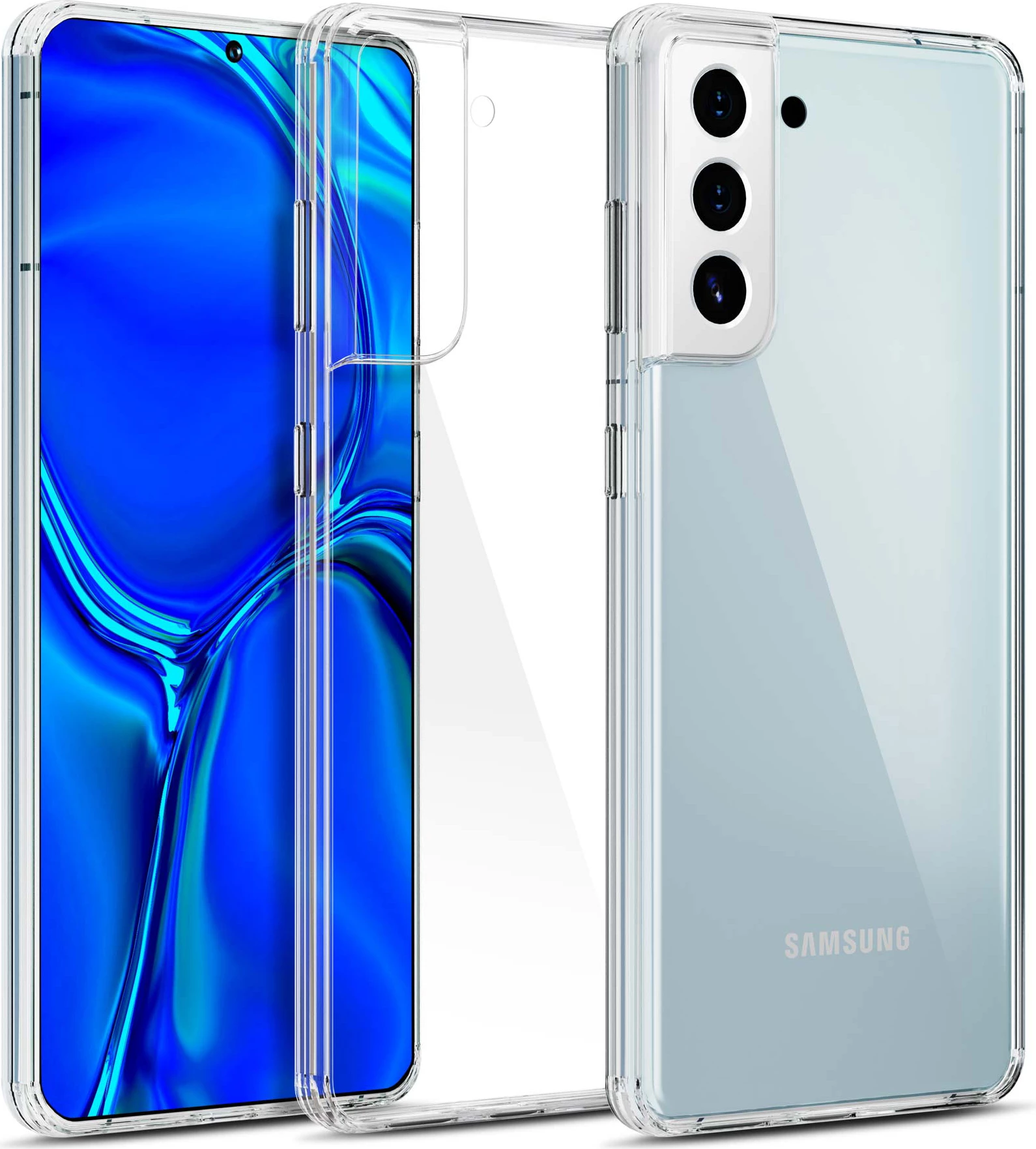 Mbështjellës transparent për celular 3mk Protection Clear Case për Samsung Galaxy S21+