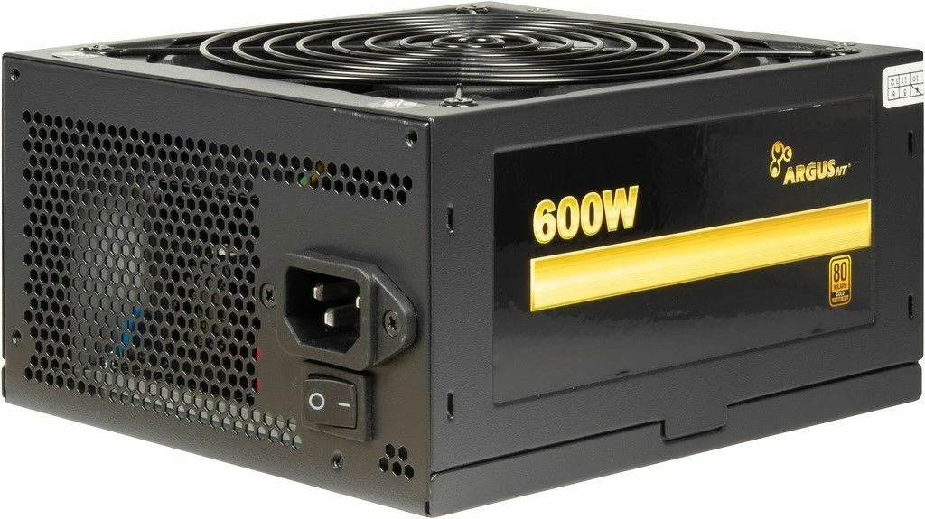 Furnizues energjie Inter-Tech Argus GPS-600, 600 W, 80 PLUS Gold