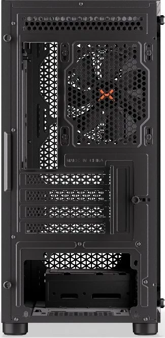 Kasë Krux Scor KRXD002 Cube Tower microATX/Mini-ITX me xham të kalitur, e zezë