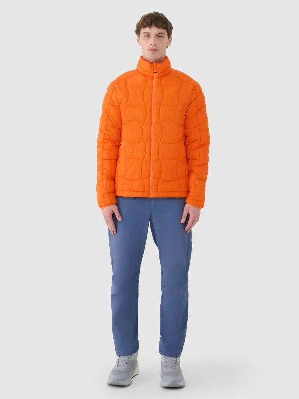 Jakne trekking për meshkuj 4F 4FWSS25TDJAM527, gri