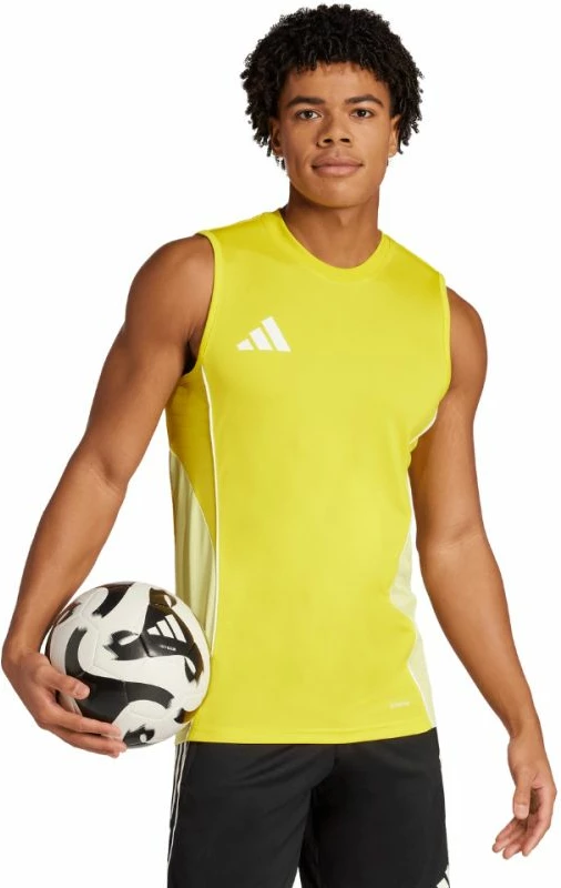 Fanellë pa mëngë për meshkuj adidas, e verdhë