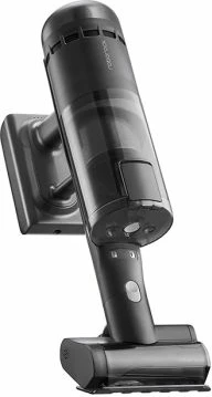 Fshesë elektrike vertikale pa kabllo Roborock H60 Hub Ultra, 210AW, HEPA 5-faza, deri 90min, stacion vetë-zbrazës 3L, me 3 koka, bardhë/zi