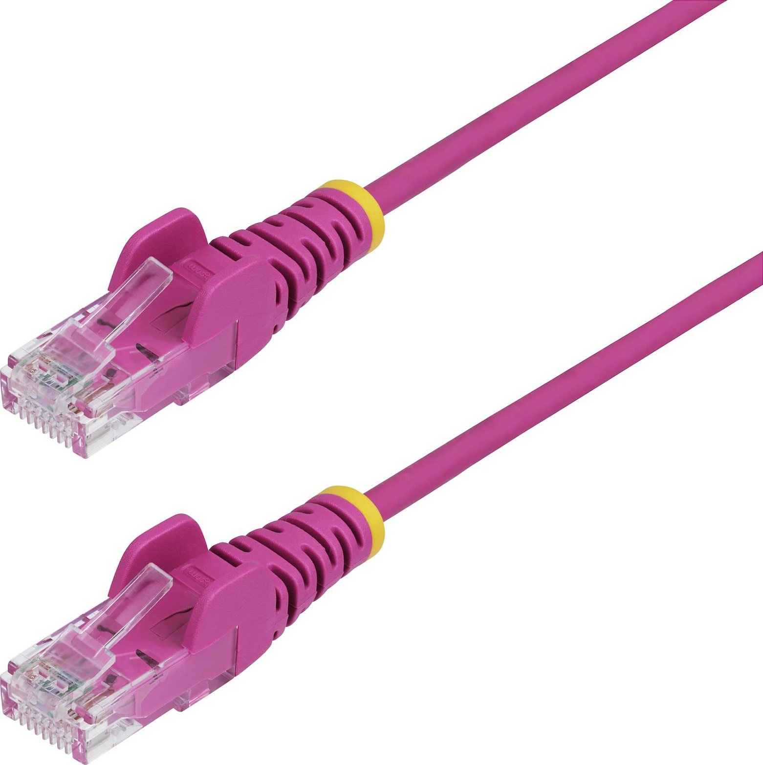 Kabllo rrjeti StarTech Cat6 5m, RJ45, slim 28AWG, LSZH, rozë