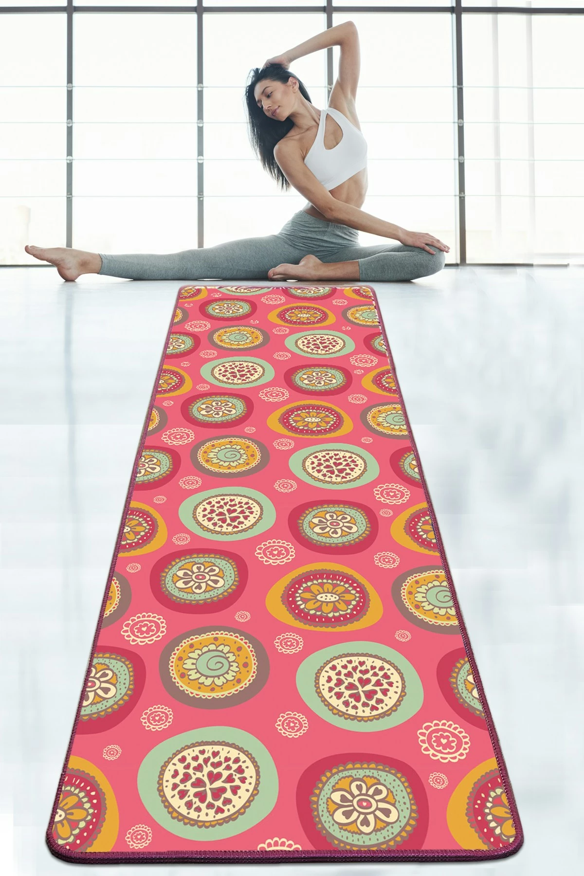 Qilim për yoga, shumëngjyrësh, Vital And Vivid, Paan