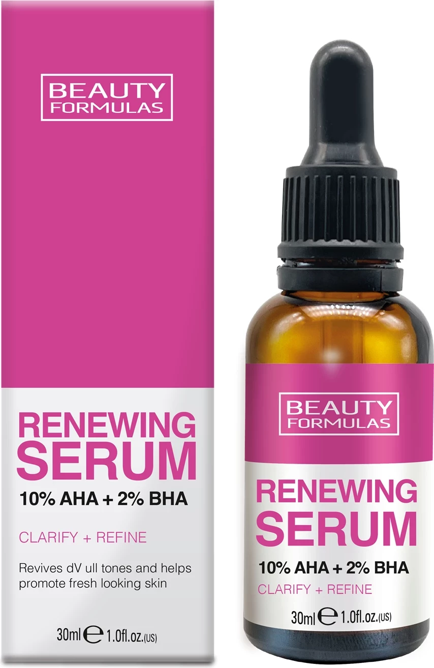 Beauty Formulas RENEWING AHA + BHA SERUM 30ML