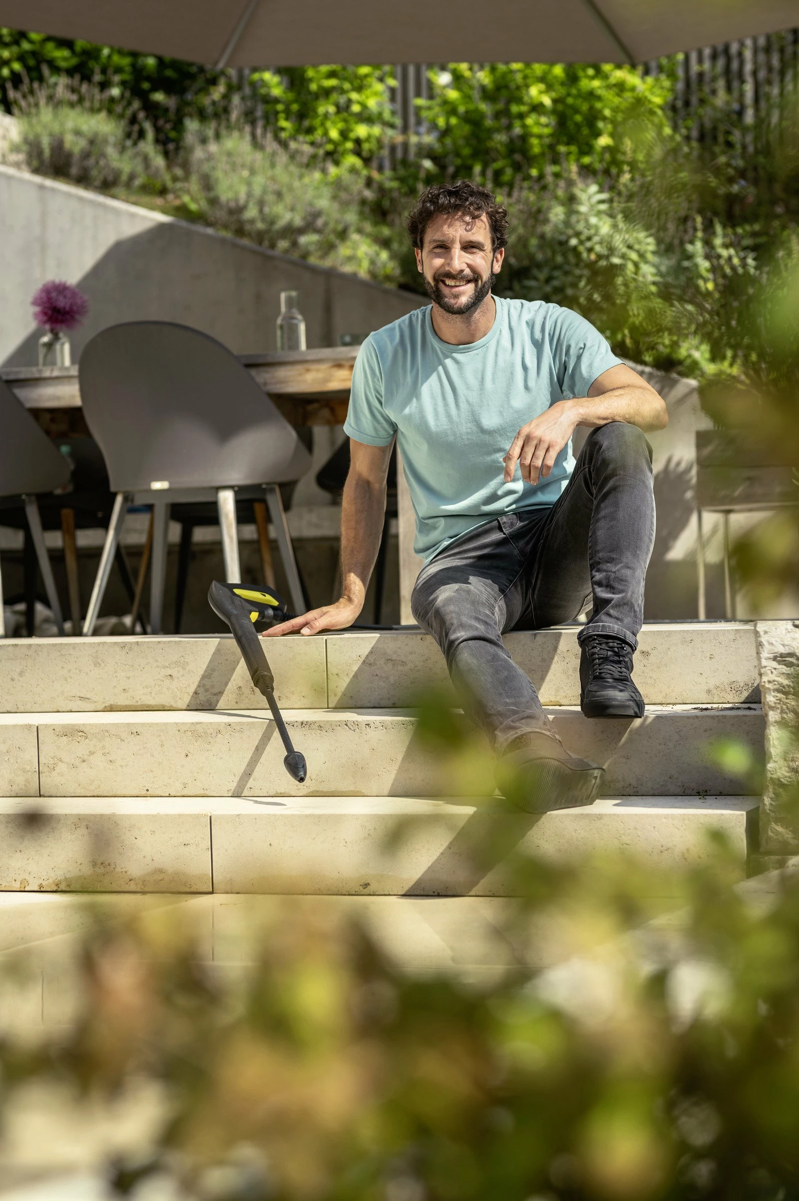 Pastrues me presion Karcher K 7 WCM FJ Home BB (1.317-403.0) 180 bar 3 kW 600 l/h zorrë 10 m, verdhë/zi, set Home
