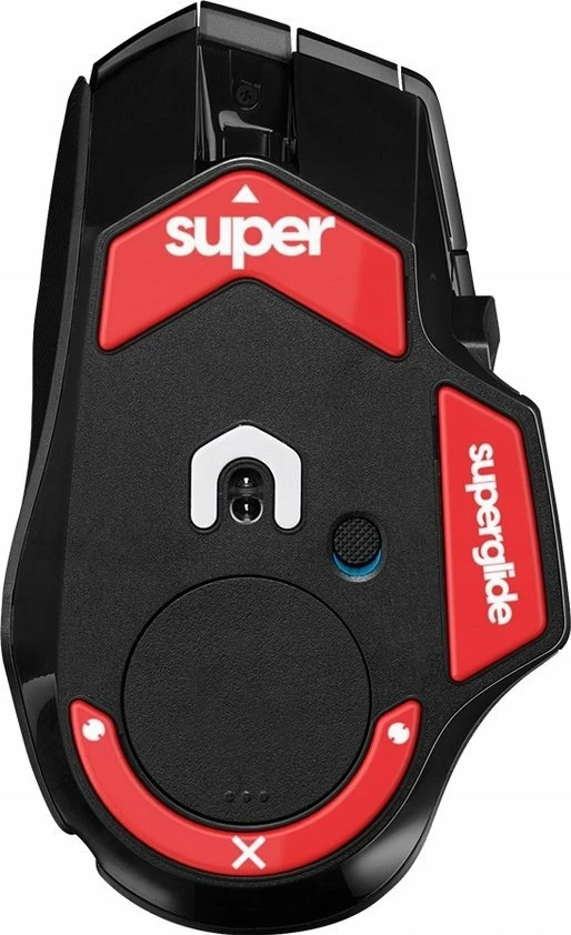 Rrëshqitësa xhami Pulsar Superglide Version 2 për Maus Logitech G502X, të kuqe