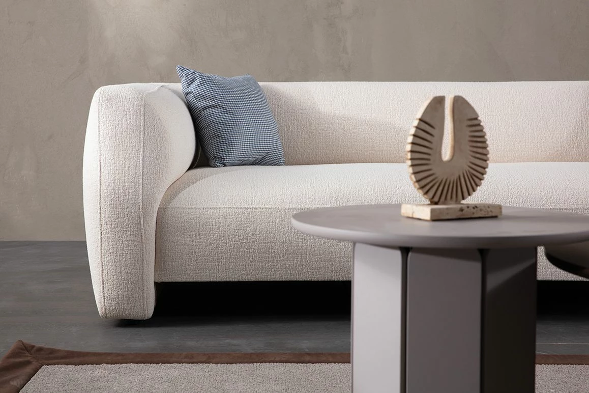 Këndore Rena, e bardhë, Atelier del Sofa, kënd i djathtë