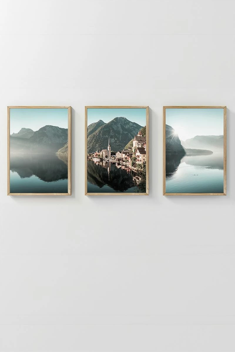 Pikturë dekorative me kornizë (3 copë), Wallity, Artcerceve6