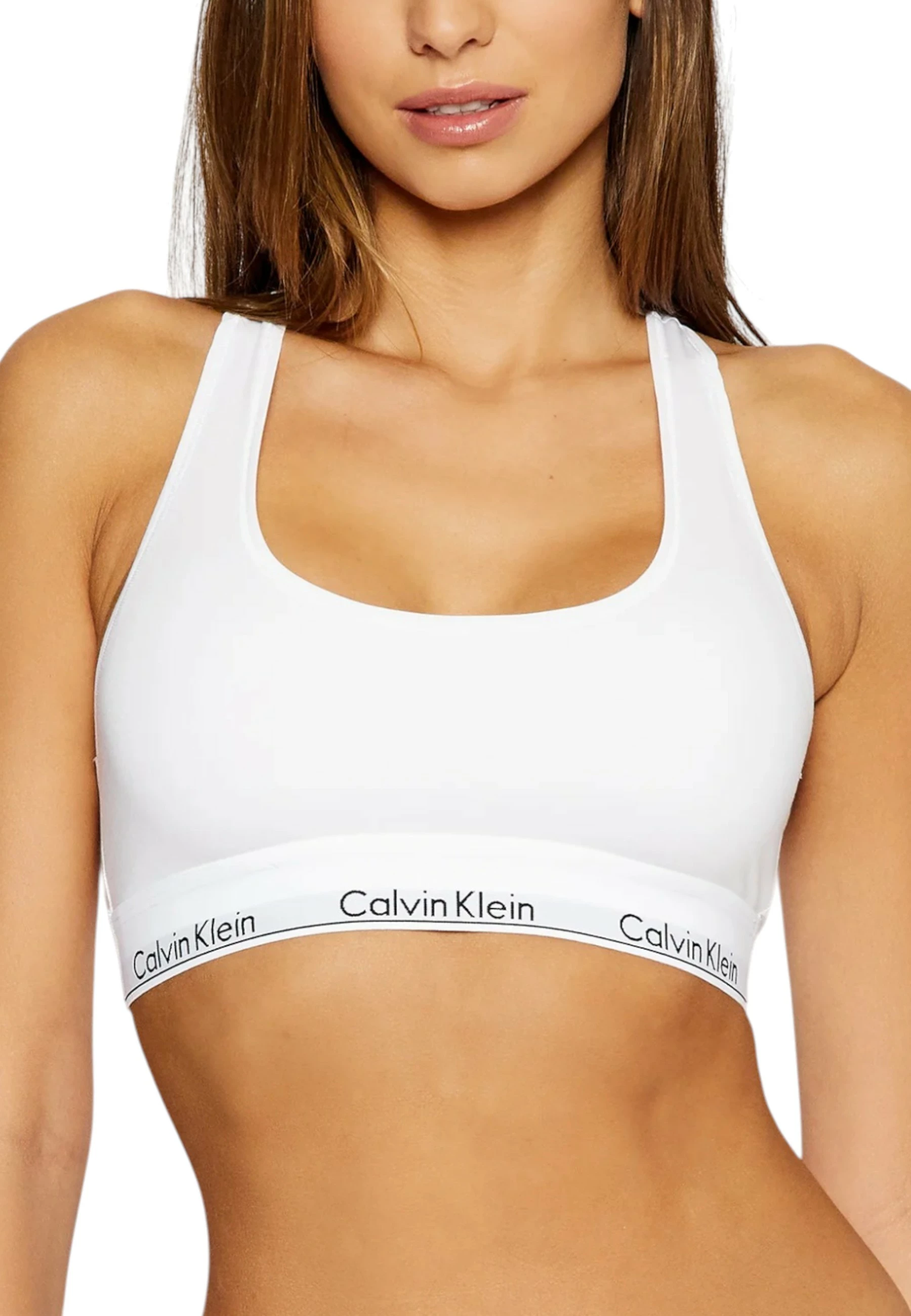 Sutjenë për femra Calvin Klein Underwear F3785E, e bardhë [Madhësia: XS]