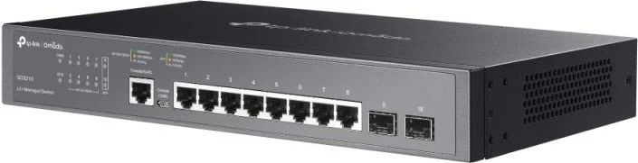Switch, TP-Link, JetStream TL-SG3210, 8 porta Gigabit 1Gbps, i menaxhueshëm