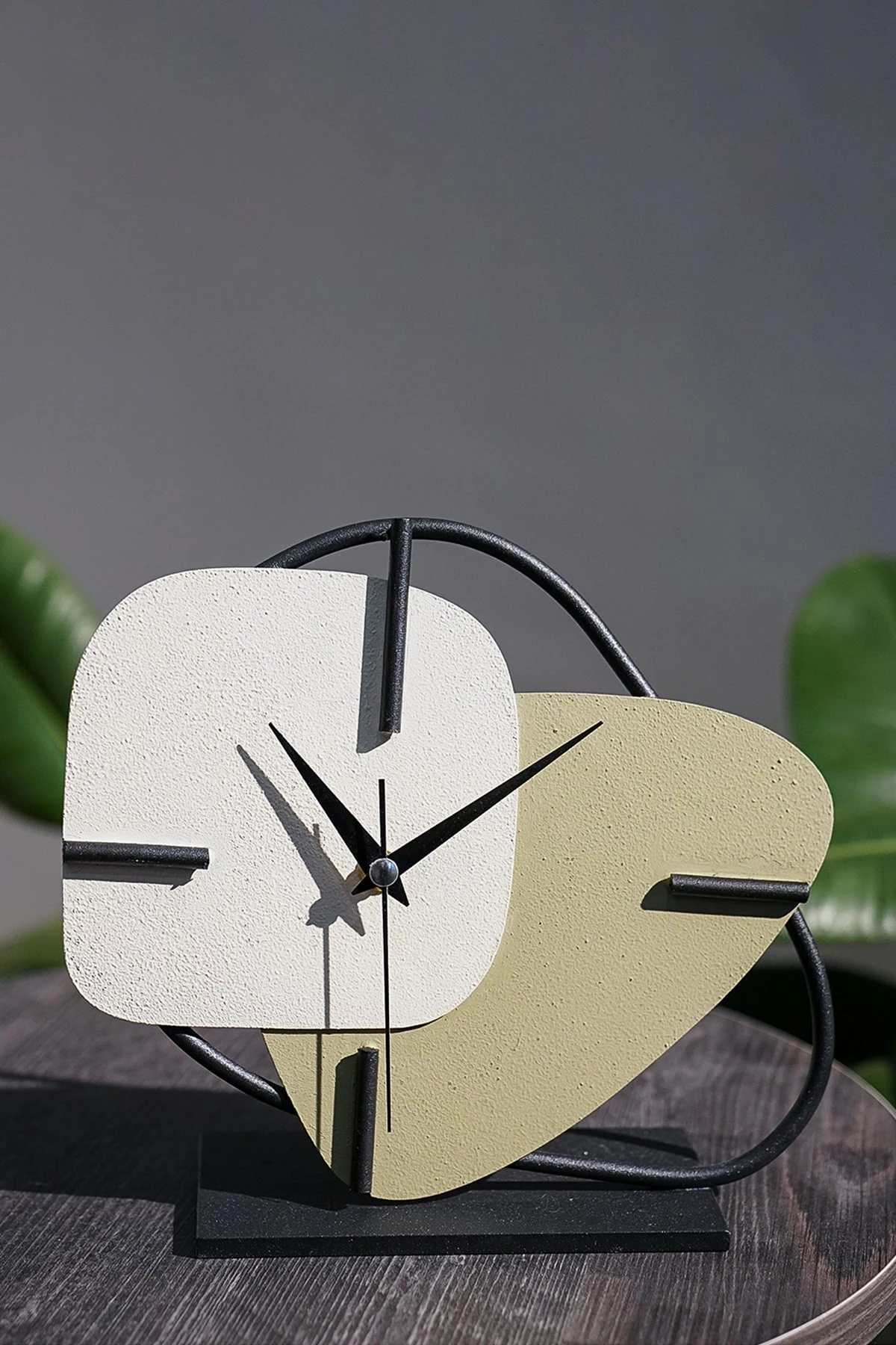 Orë dekorative Aberto Design, MYK2116-1, jeshile dhe krem