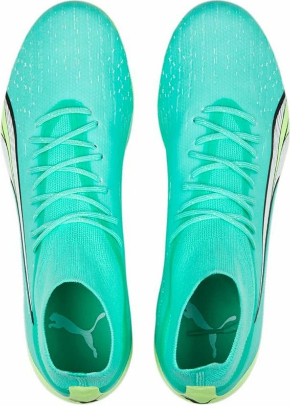 Atlete futbolli për meshkuj Puma, blu e gjelbër