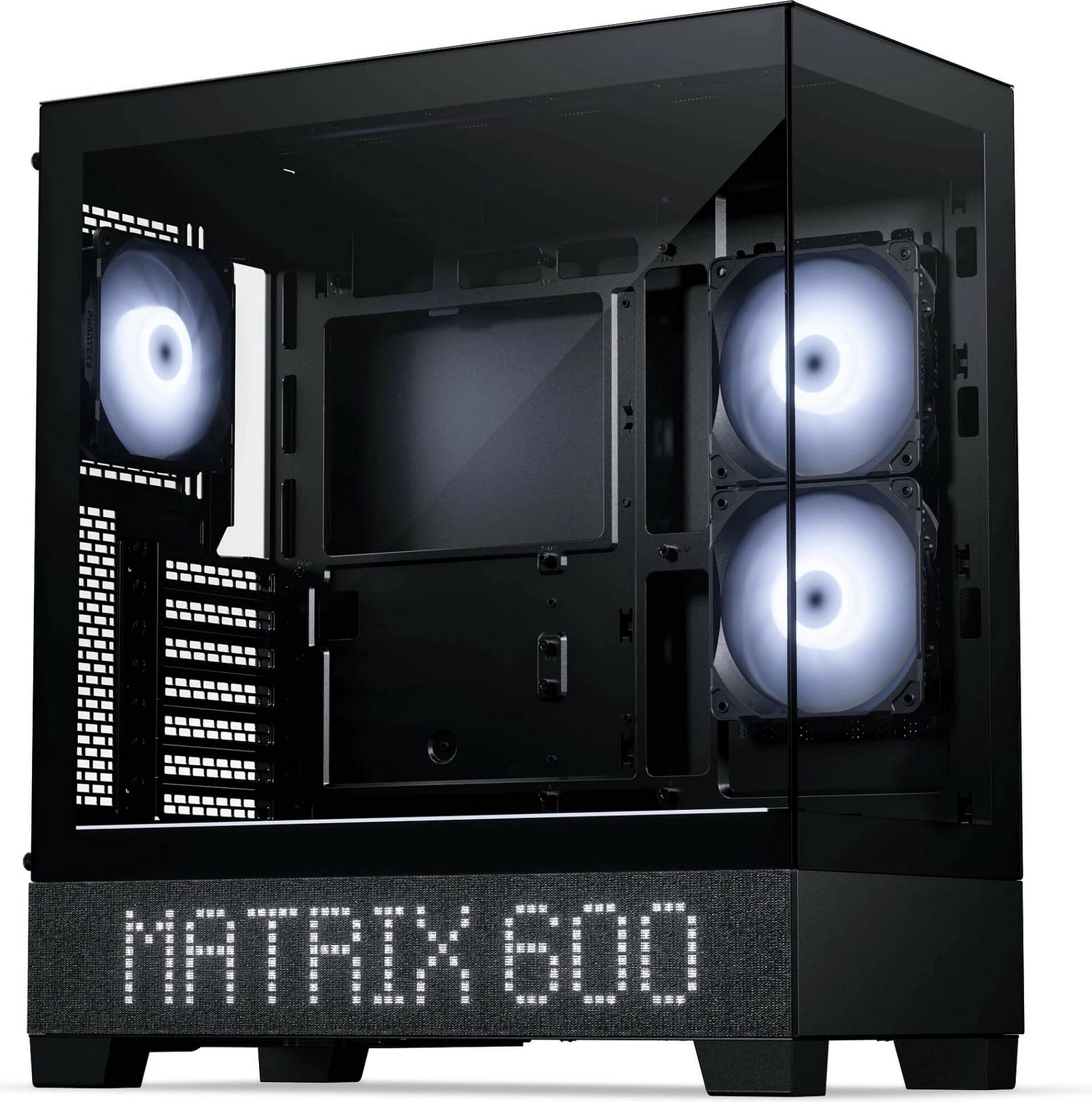 Kasë Phanteks XT View Matrix, Midi Tower, ATX/micro ATX/Mini-ITX, e zezë