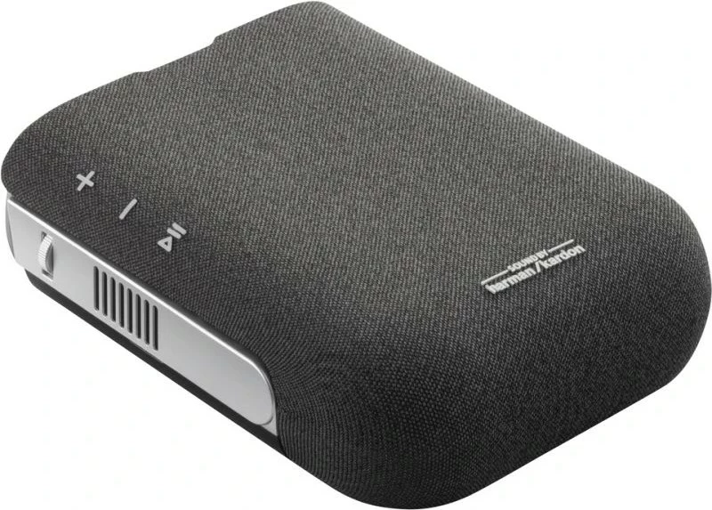 Projektor portativ Viewsonic M1S, LED, WVGA, 16 GB, i zi, argjendtë