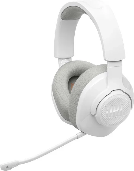 Kufje gaming JBL Quantum 360, wireless 2.4GHz/Bluetooth, mikrofon i ndashëm, 22 orë, të bardha