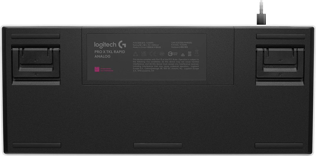 Tastierë gaming Logitech G 920-013240, wired, LED, QWERTZ, e bardhë