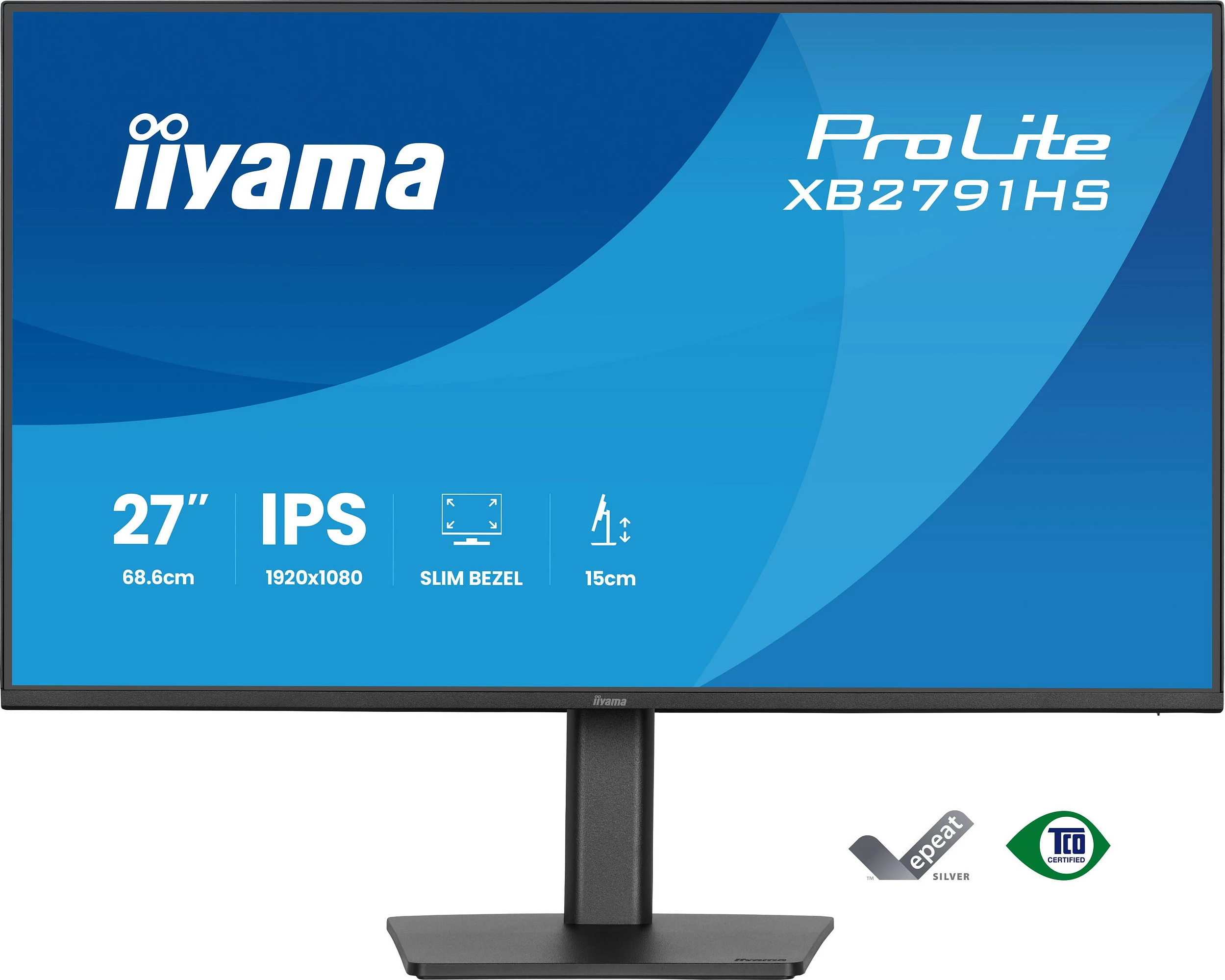 Monitor iiyama ProLite XB2791HS-B1 27" IPS Full HD 120Hz, i zi
