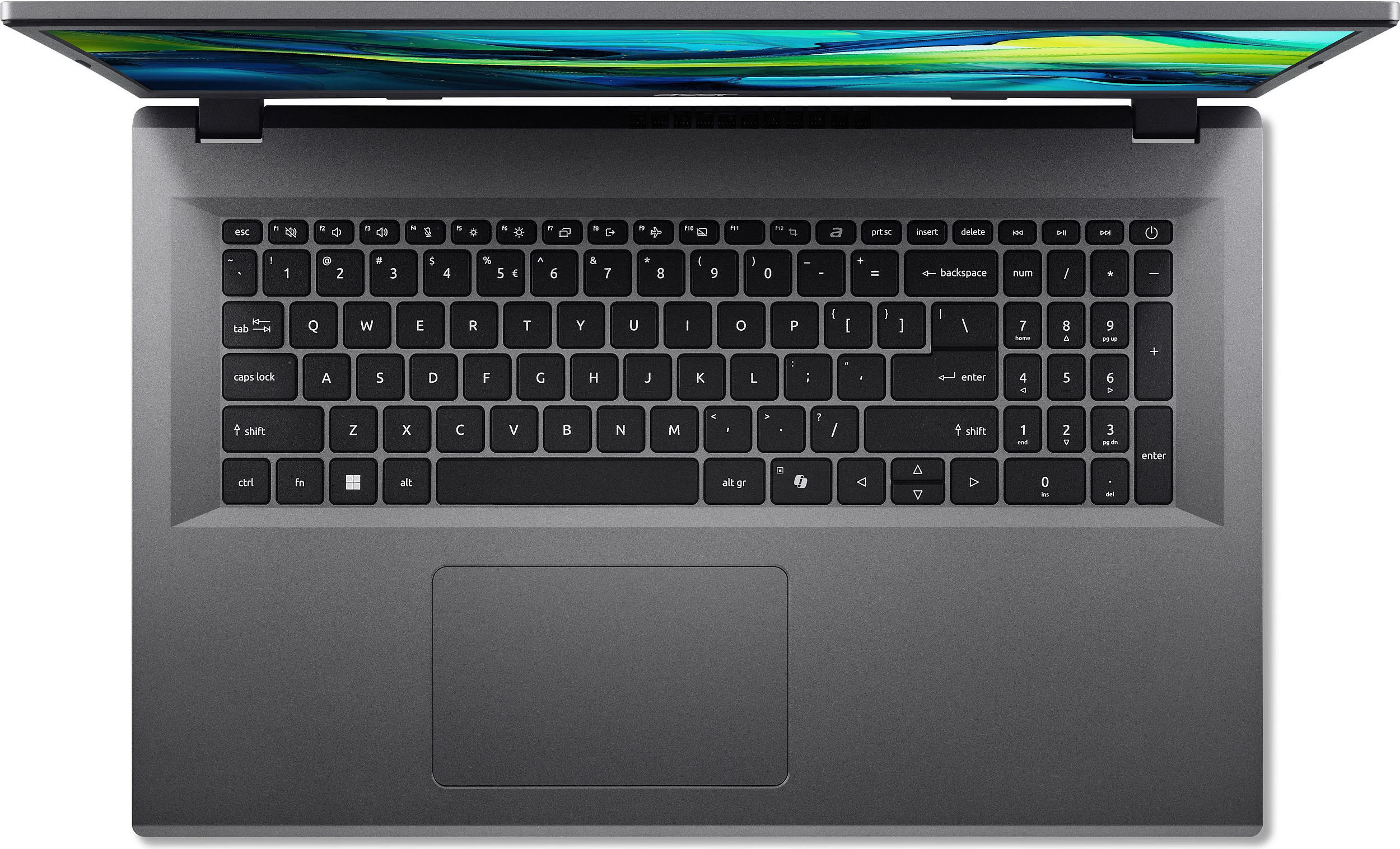 Laptop Acer Aspire Go 17 AG17-31P-36CG, i3-N355, 8GB RAM Memorje, 512GB SSD, 17.3 inç FHD, Linux, Iron