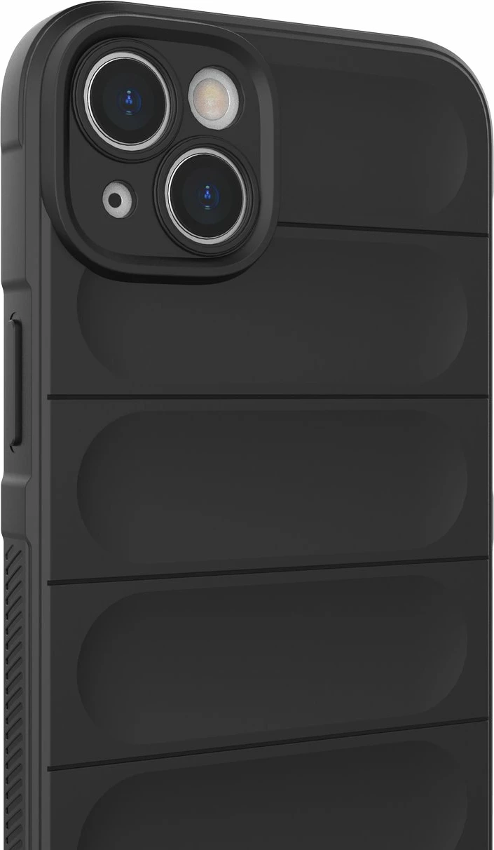 Mbështjellës Hurtel Magic Shield Case për iPhone 14 Plus, fleksibil, i blinduar, Blu e çelët