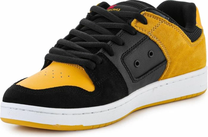 Atlete për meshkuj DC Shoes Manteca 4 Skate, të zeza me të verdhë [Madhësia: 42.5]