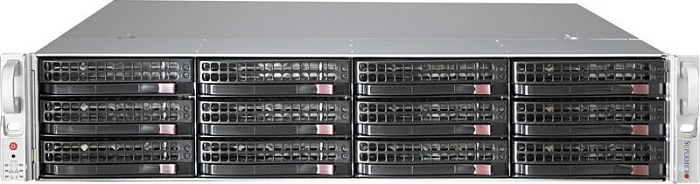 Kasë serveri rack Supermicro SuperChassis 826BE1C-R920LPB, 2U, EATX, 12x 3.5" hot-swap, 920W, e zezë