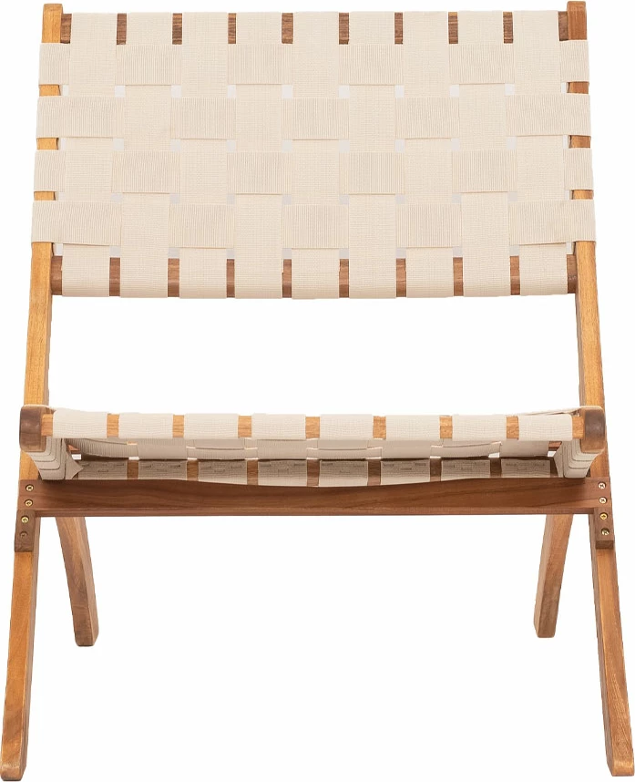 Karrige palosëse Hastag, ngjyrë bezhë-natyrale, 78x60x72.5