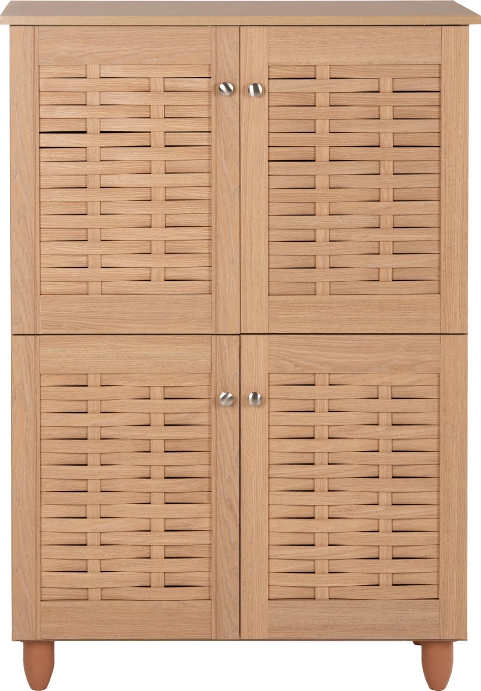 Kabinet këpucësh KABIRA, ngjyrë lisi, FH2210.09, 77x34x115H cm