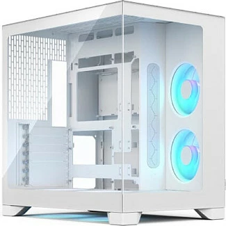 Kasë Fractal Design Pop 2 Vision, Midi-Tower, USB-C, RGB, e bardhë