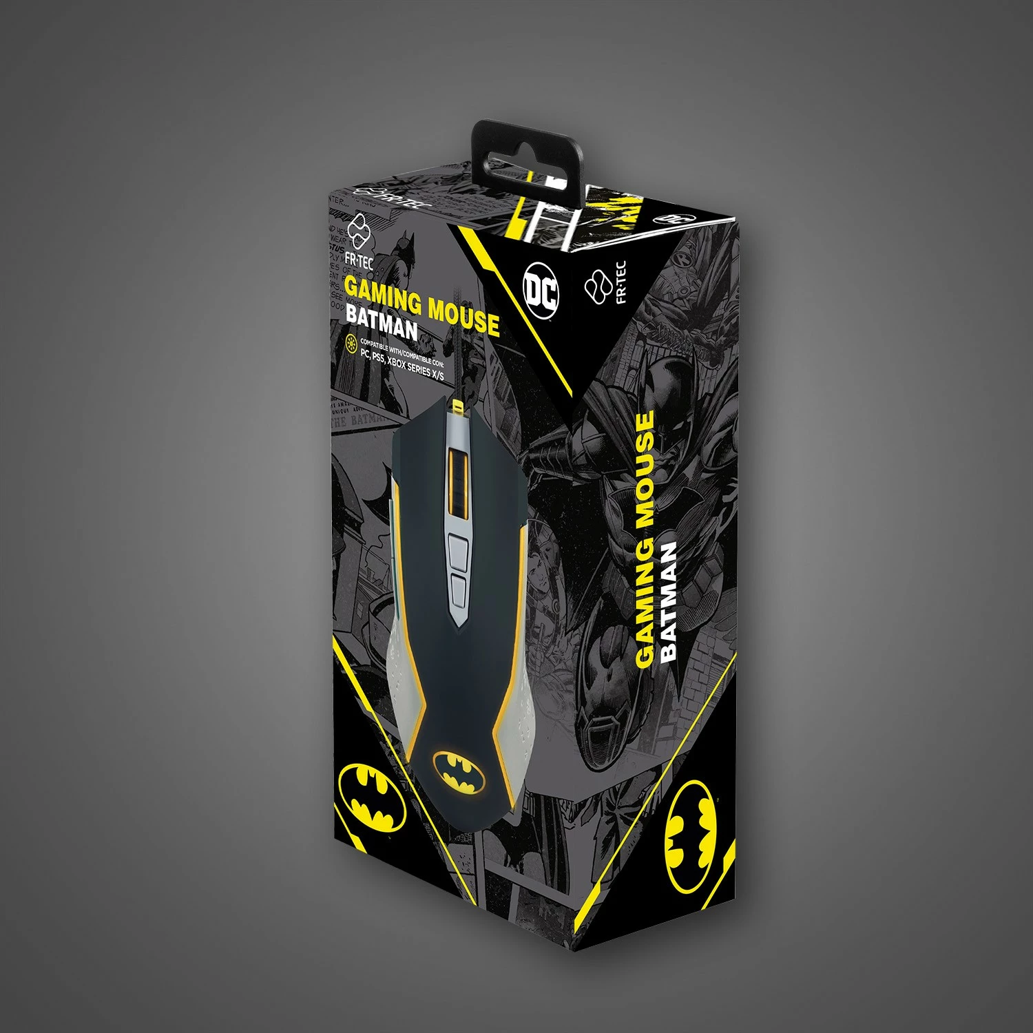 Maus gaming Blade DC Batman me kabllo, i zi