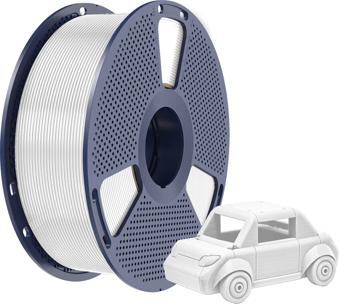Filament PETG për printim 3D Sunlu PETG W, i bardhë