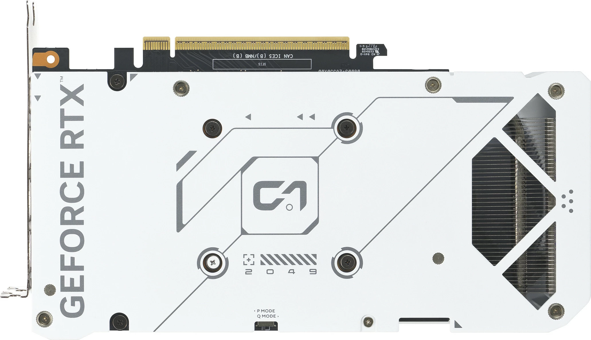 Kartelë grafike ASUS RTX 5060TI 16GB GDDR7 e bardhë