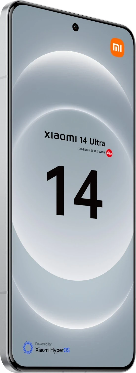 Celular Xiaomi 14 Ultra, 6.73", 16+512GB, 5G, DS, i bardhë