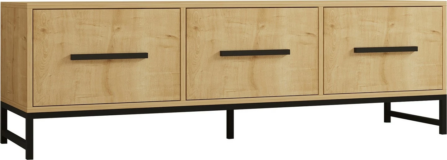 Komodë TV Hanah Home, Melody, ngjyrë lis safir