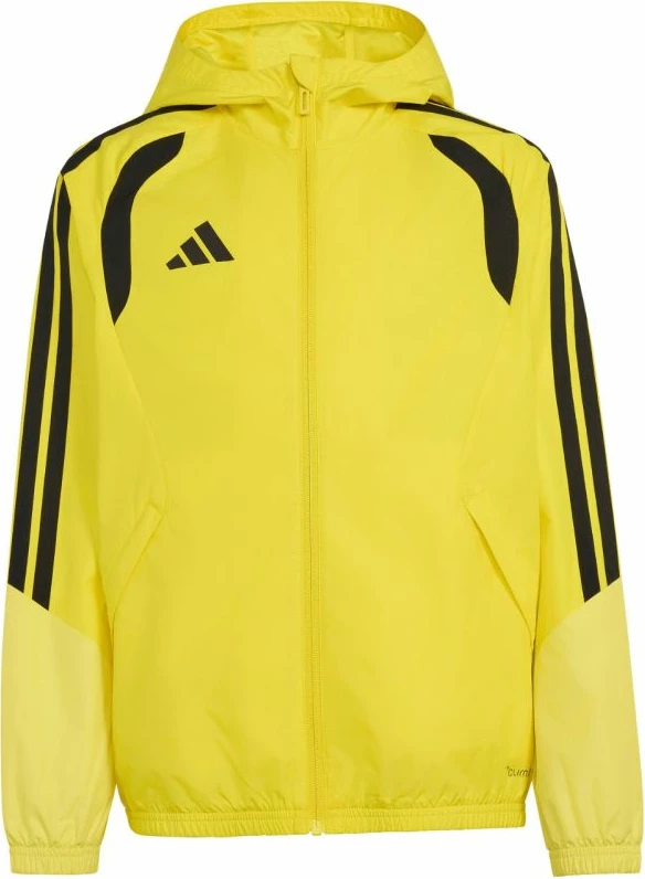 Jakne për fëmijë adidas Tiro 26 Competition All Weather KS9918, e verdhë