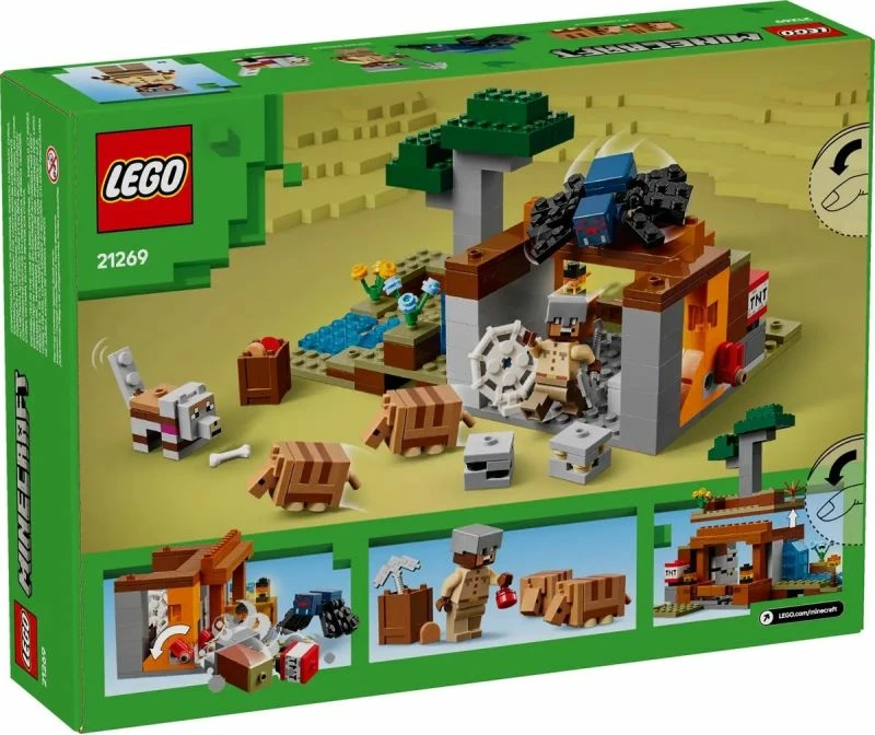 Set lodrash LEGO Minecraft për fëmijë
