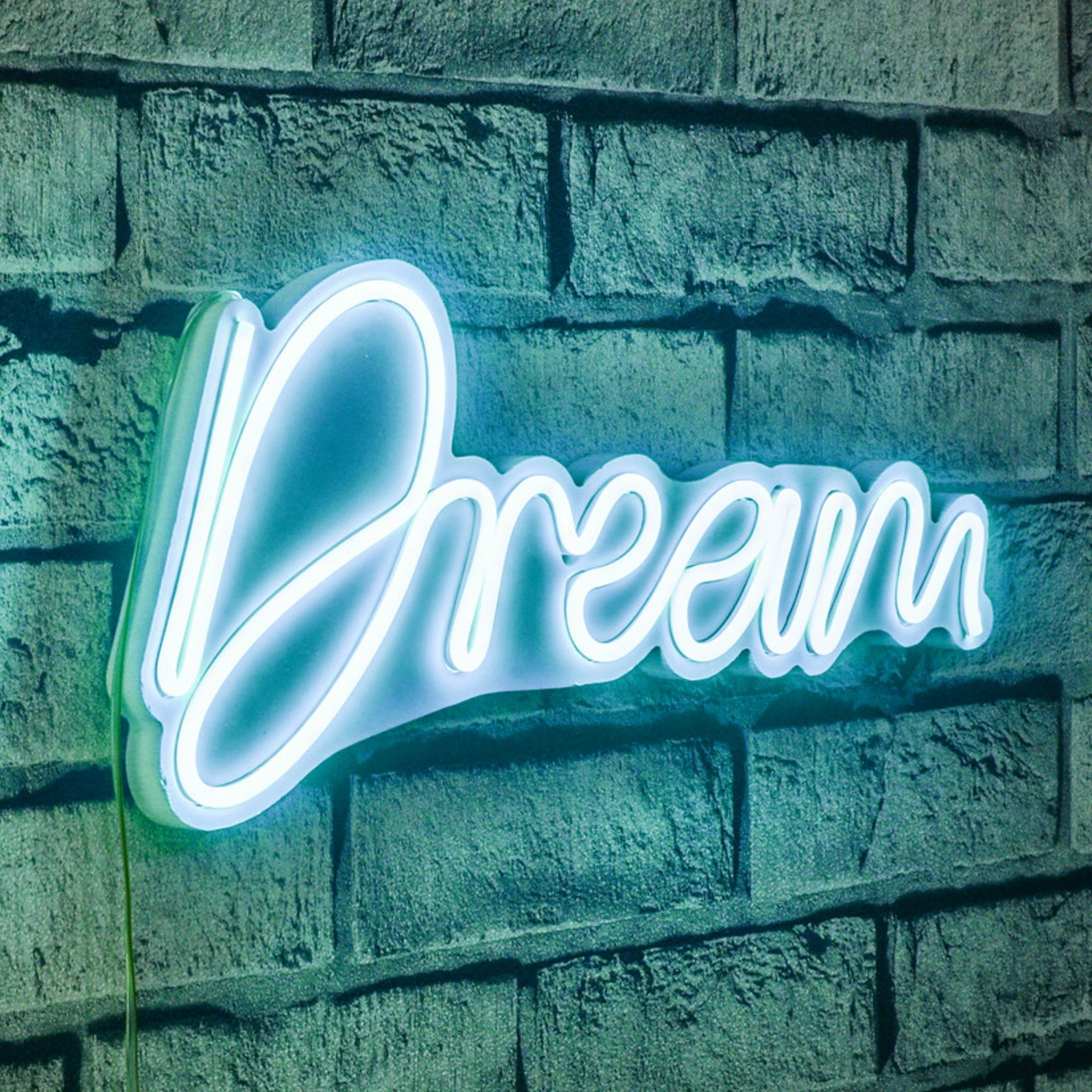 Ndriçim dekorativ LED plastik, 'Dream', ngjyrë kaltër