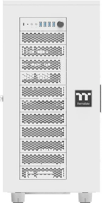 Kasë Thermaltake AX700 TG Snow White, tower, xham i temperuar, e bardhë