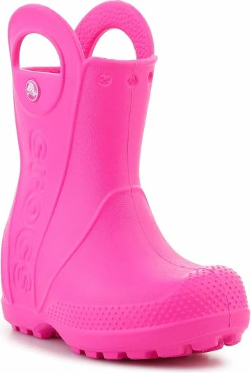 Çizme shiu për fëmijë Crocs Handle It Rain Boot Kids 211056-6TW, rozë