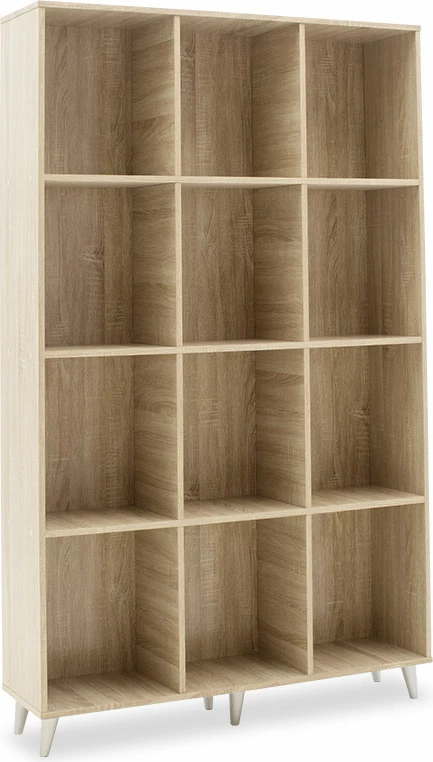 Raft librash FIRENZE, ngjyrë sonoma, 107x28,6x178cm