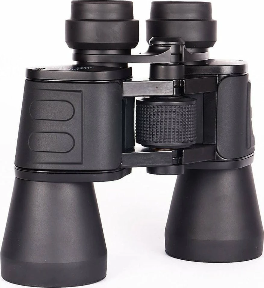 Lornetë Focus Bright 12x50, e zezë, set me çantë, rrip dhe leckë pastrimi
