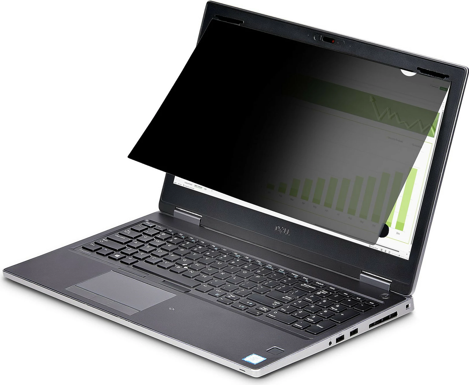 Filtri privatësie për ekran laptopi StarTech 16" 16:10, flip-up, anti-shkëlqim, touch, reduktim drite blu 51%, i zi