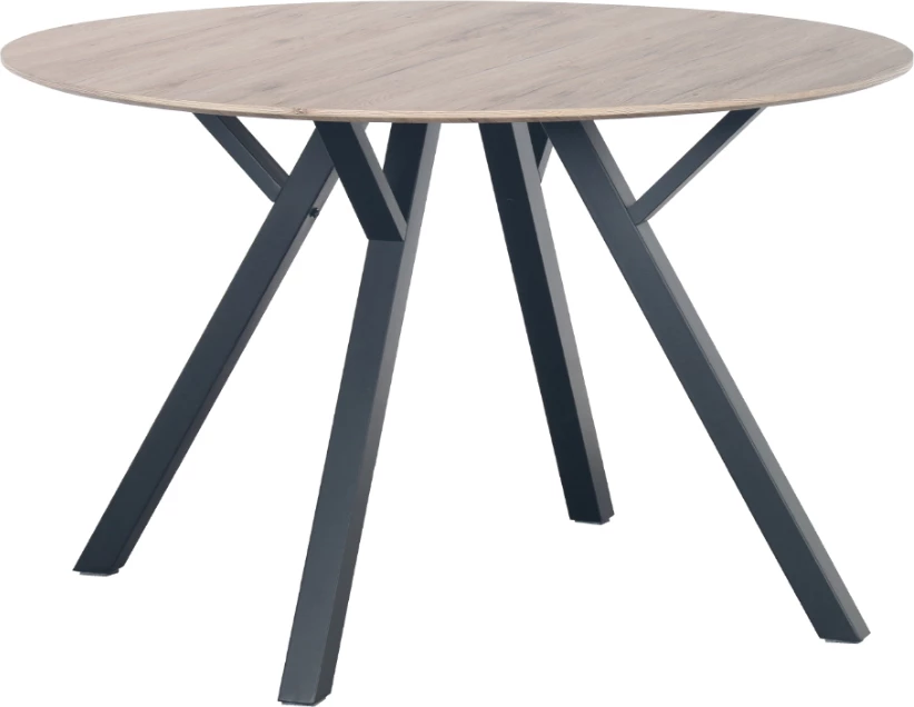 Tavolinë Nature, ngjyrë lisi, 120x120x75cm