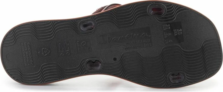 Shapka femrash Ipanema Glow Trendy Slide AD 27421-BR850, të zeza/turtle/brown [Madhësia: 38]