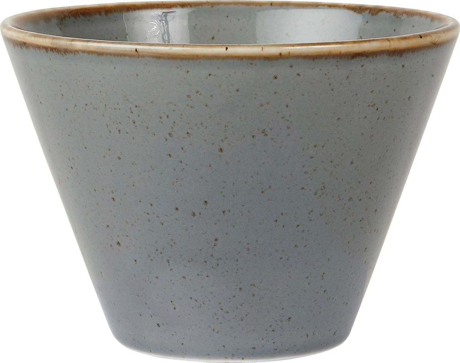 Tas konik Porland Seasons Stone 200 ml Ø95 mm, gri e errët, set 6 copë